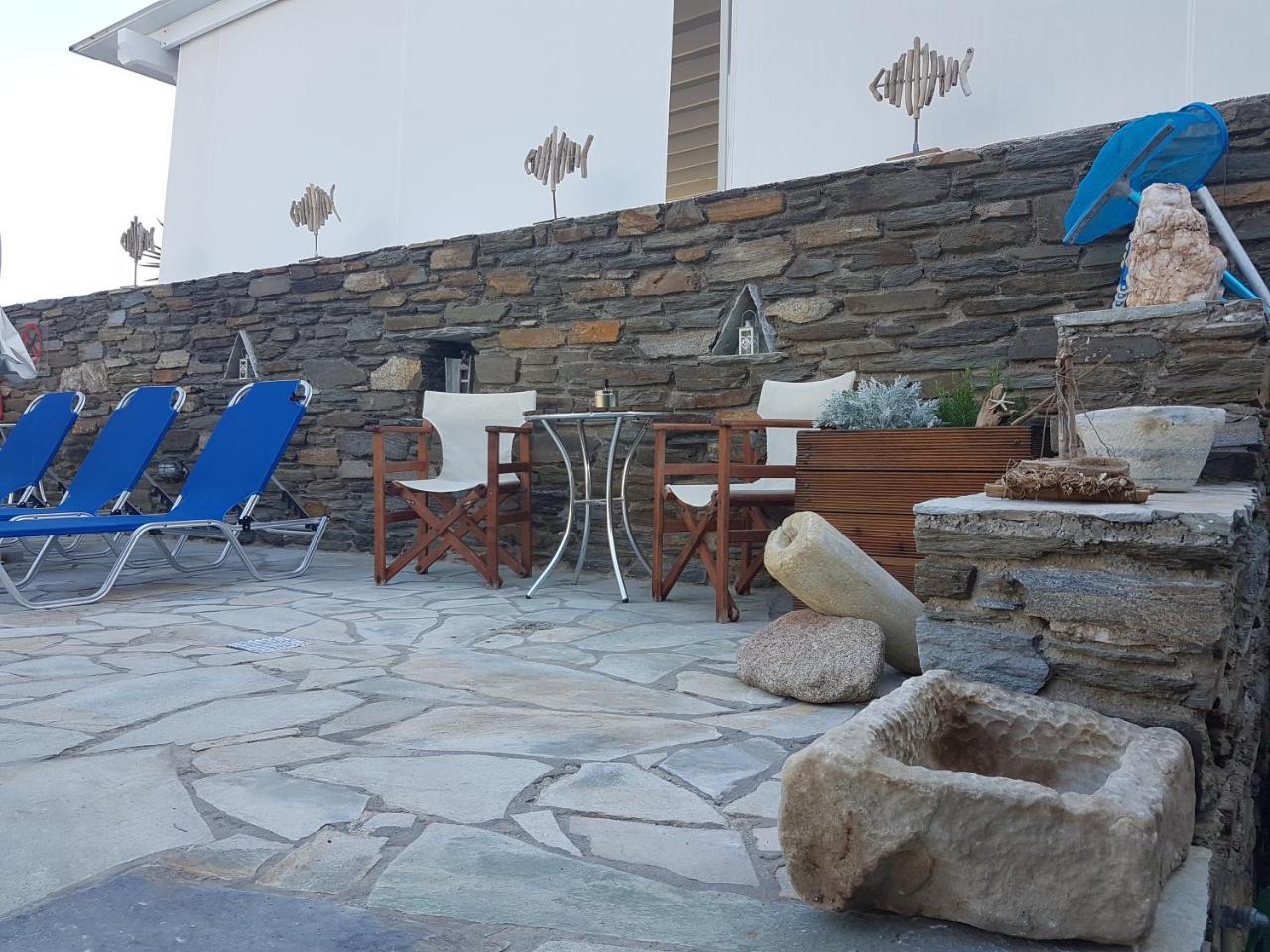 אגיוס יואניס Tinos Apartments Zalonis מראה חיצוני תמונה