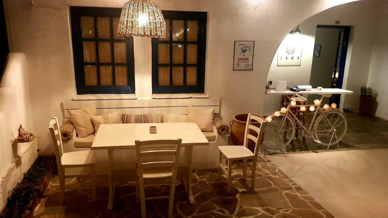 אגיוס יואניס Tinos Apartments Zalonis מראה חיצוני תמונה